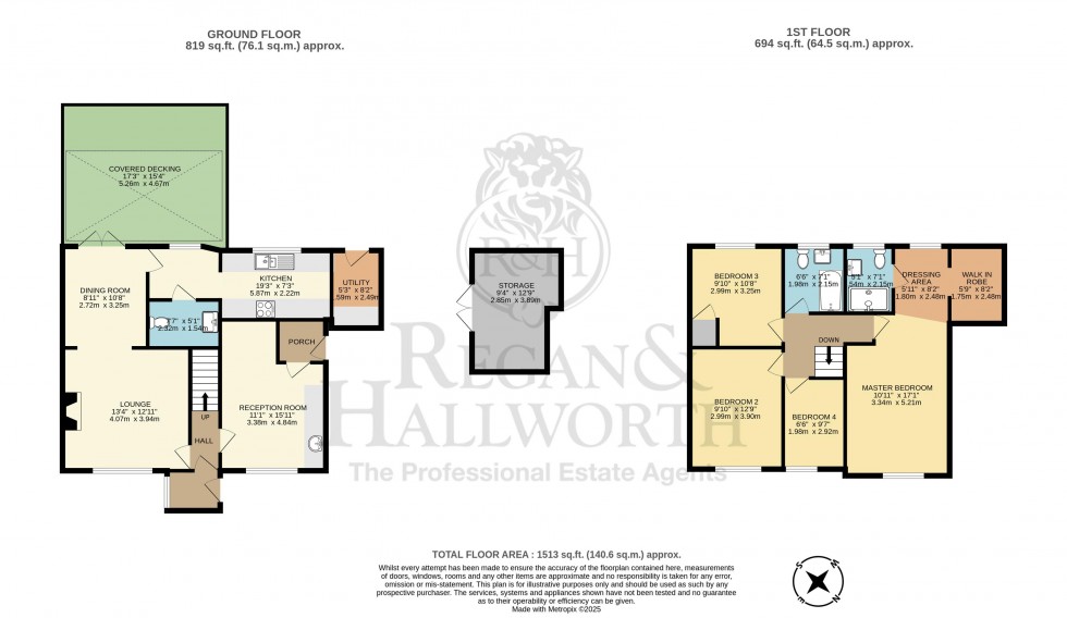 Floorplan for Vale Close, Appley Bridge, WN6 9LB