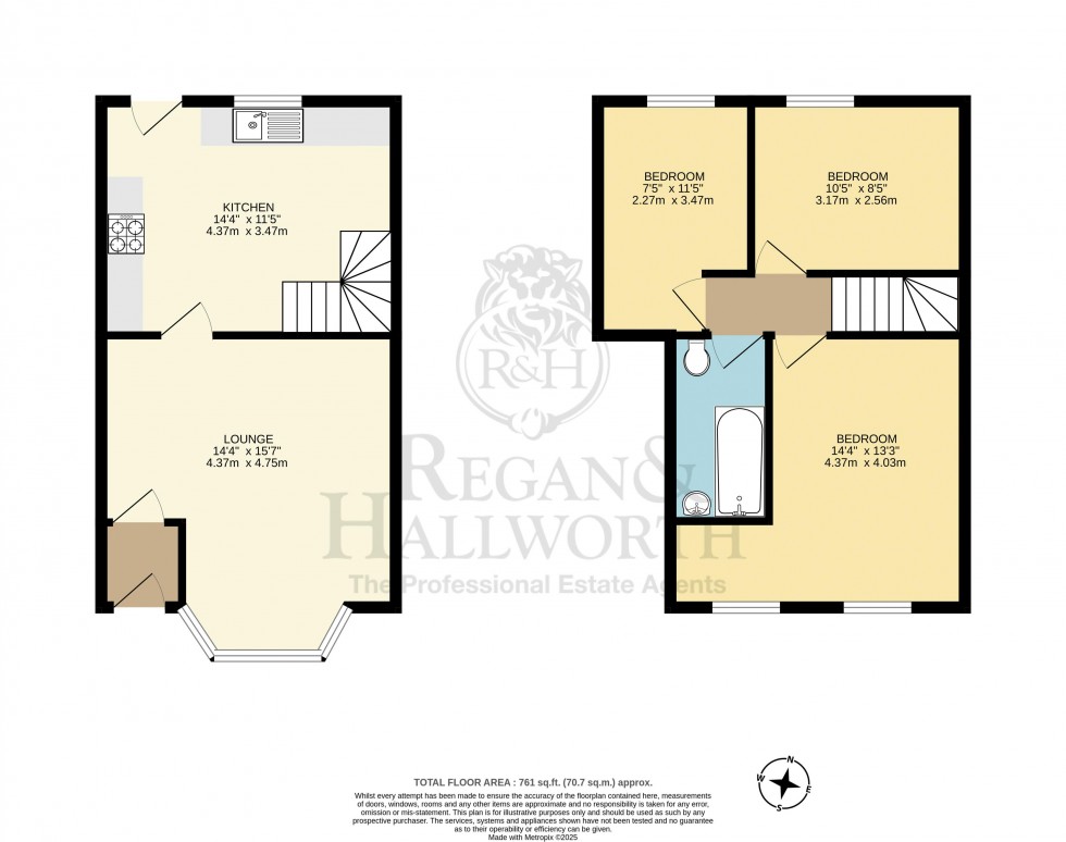 Floorplan for Seymour Street, Chorley, PR6 0RR