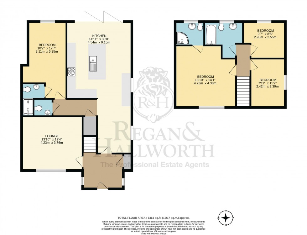 Floorplan for Mossy Lea Road, Wrightington, WN6 9RN