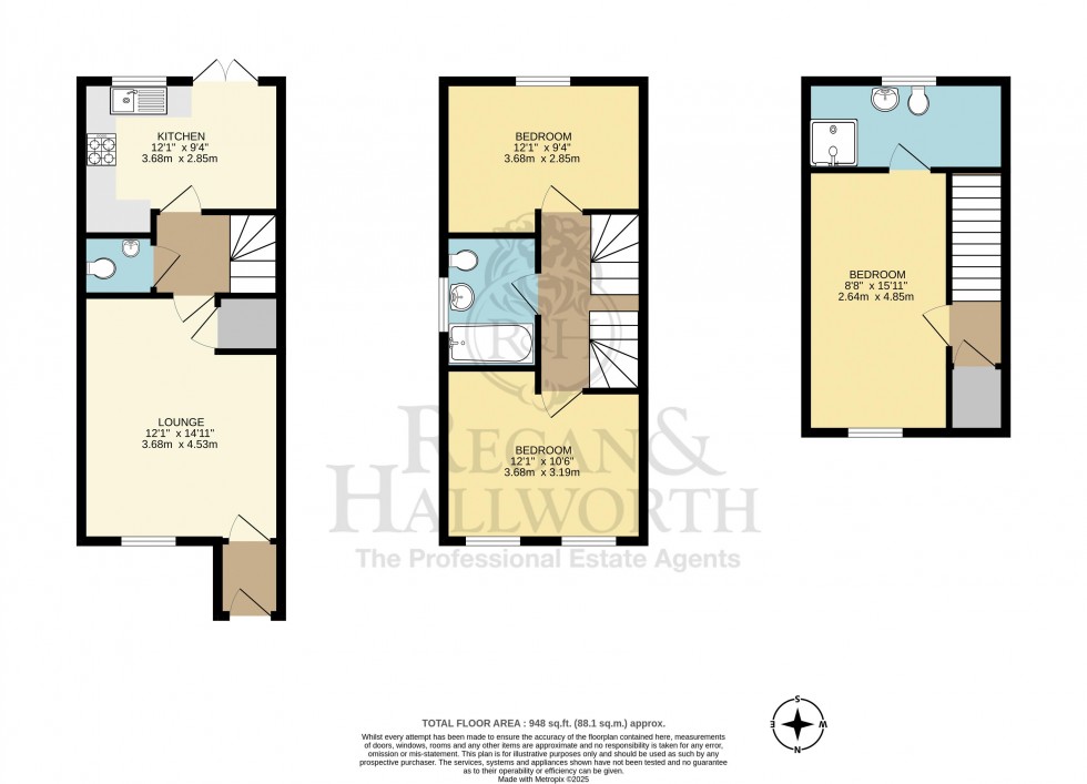 Floorplan for Martlet Grove, Buckshaw Village, PR7 7LW