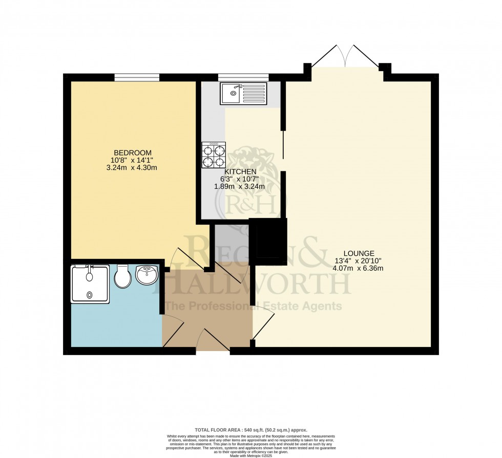 Floorplan for Bramley Court, Standish, WN6 0JZ