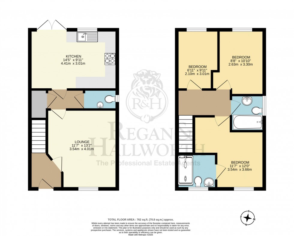 Floorplan for Brookbridge Road, Ince, Wigan, WN2 2BN