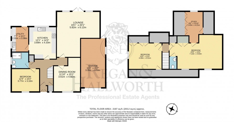 Floorplan for Princes Park, Shevington, WN6 8HY