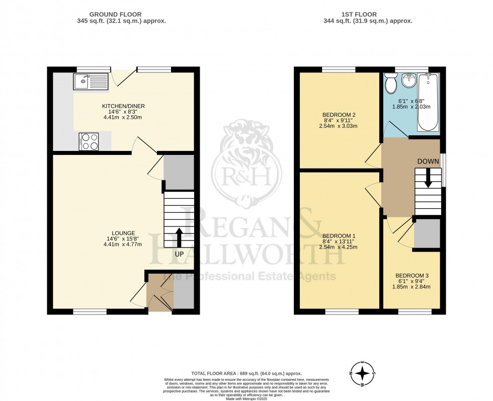 Floorplan for Kirkstile Crescent, Winstanley, WN3 6TE
