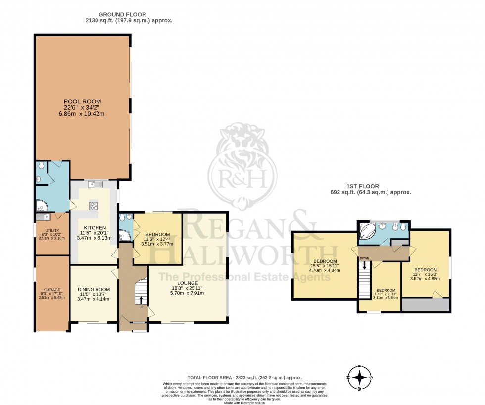 Floorplan for Pemberton Road, Winstanley, WN3 6DB