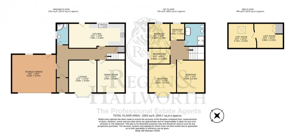 Floorplan for The Strand, Ashton-In-Makerfield, WN4 8LD