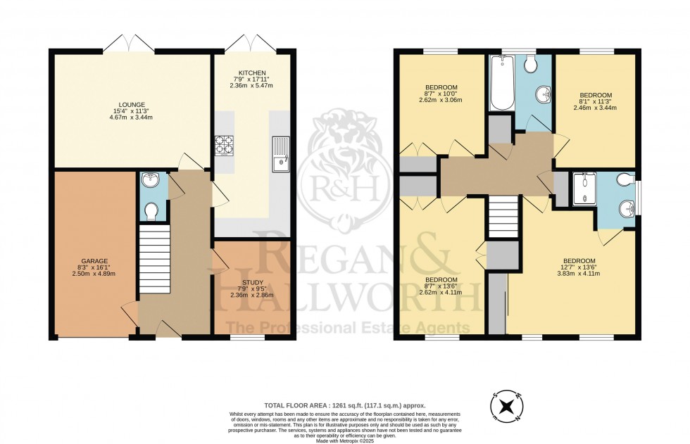 Floorplan for High Grove Park, Burscough, Ormskirk, L40 7AB