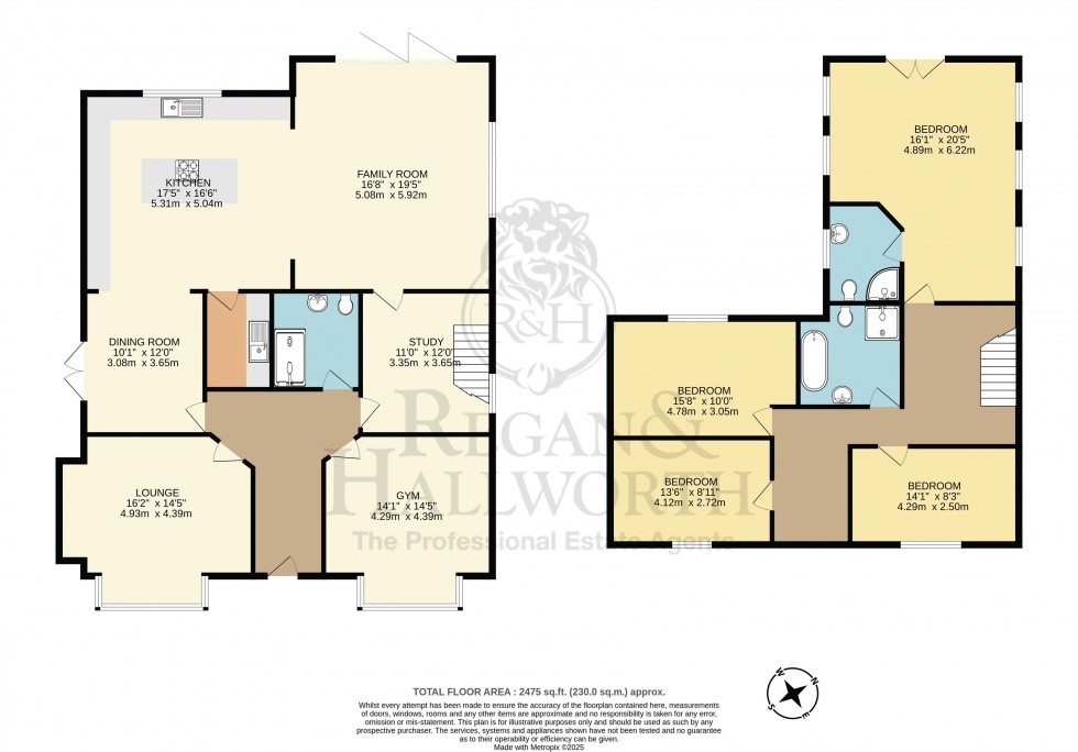 Floorplan for Moss Bank Road, Moss Bank, St. Helens, WA11 7DH