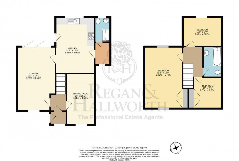 Floorplan for Gorsey Brow Close, Billinge, WN5 7NY