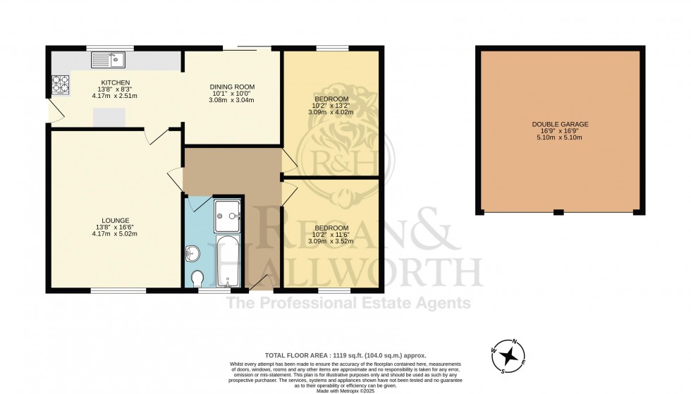 Floorplan for Sedgefield Drive, Beech Hill, WN6 8QG