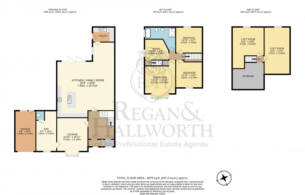 Floorplan for Mesnes Road, Swinley, WN1 2PJ