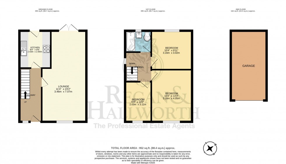 Floorplan for Westbury Avenue, Winstanley, WN3 6HW