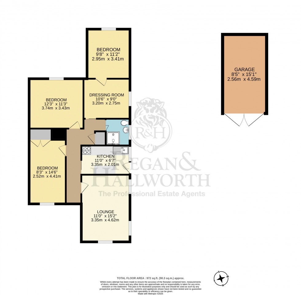 Floorplan for Willow Grove, Ashton-In-Makerfield, WN4 8XF