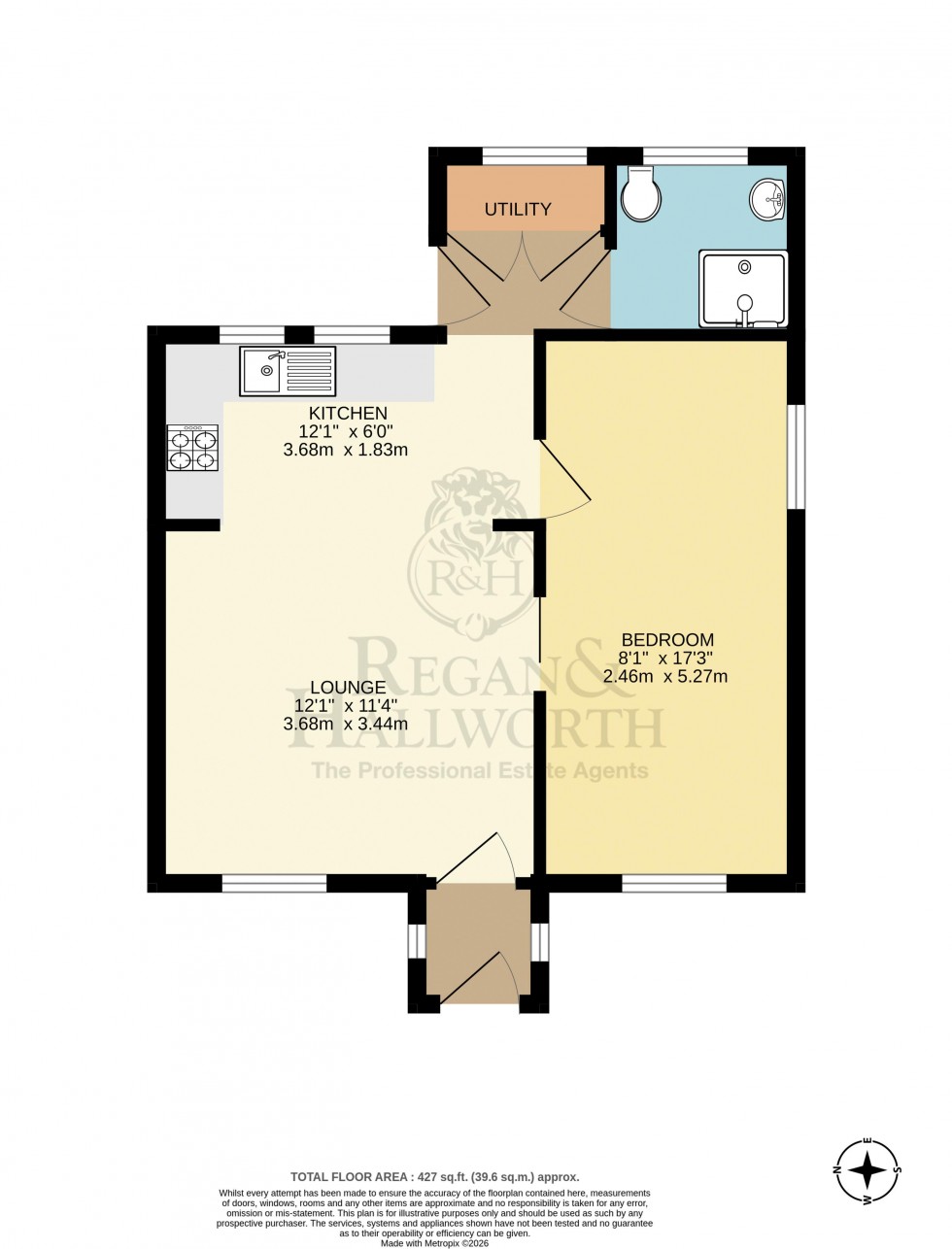 Floorplan for Tan House Lane, Parbold, WN8 7HG