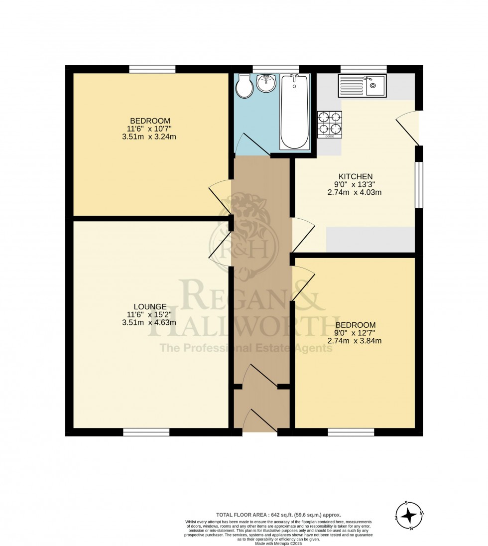 Floorplan for Irwell Road, Orrell, WN5 8NX