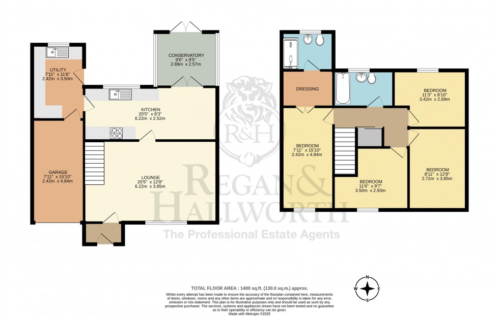 Floorplan for Greenacre, Whelley, Wigan, WN1 3NY