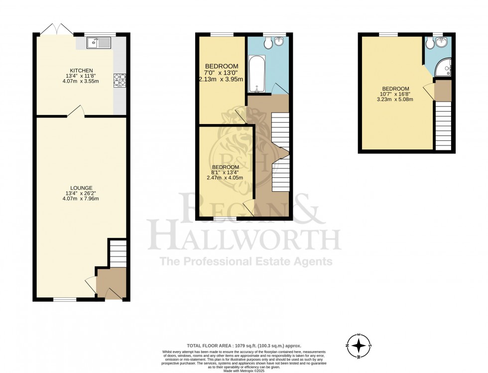 Floorplan for York Road South, Ashton-In-Makerfield, WN4 9DT