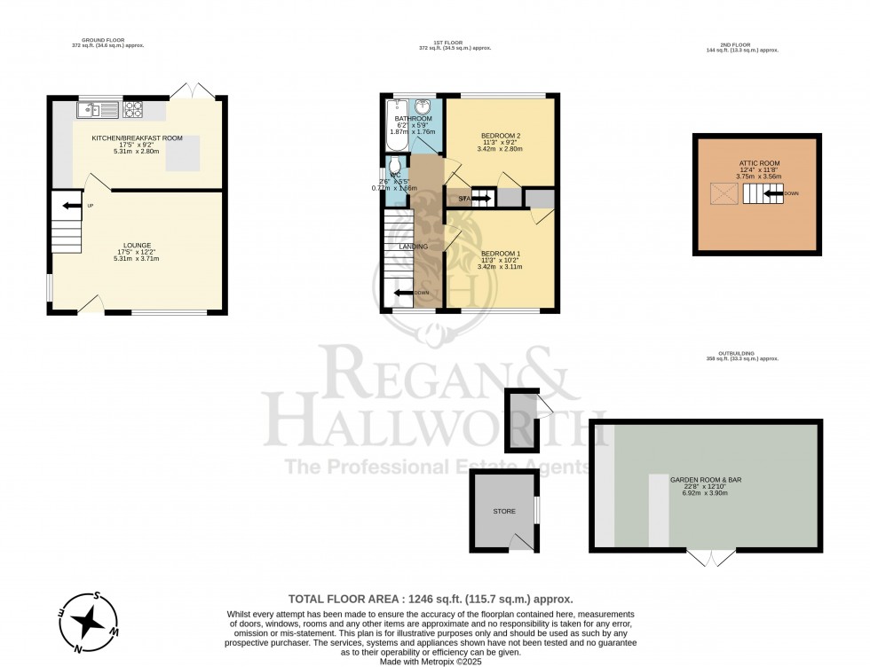 Floorplan for Thirlmere Road, Pemberton, WN5 9UQ