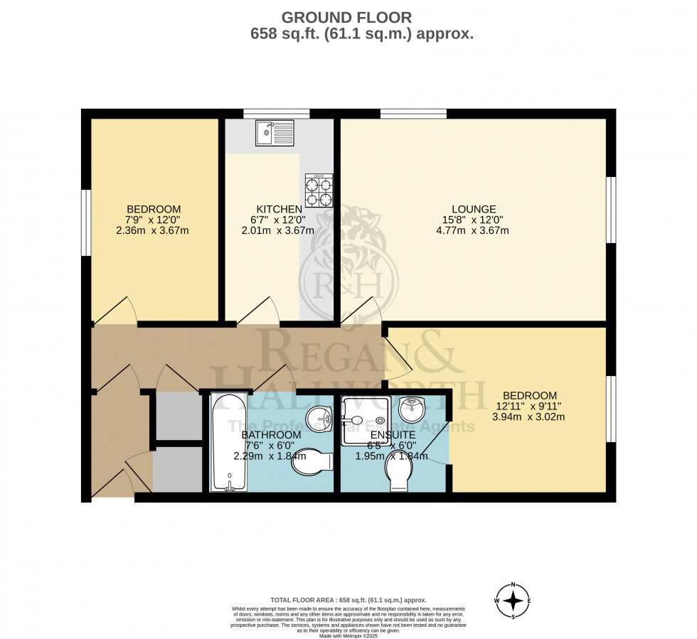 Floorplan for Meadow View, Orrell, WN5 8QG