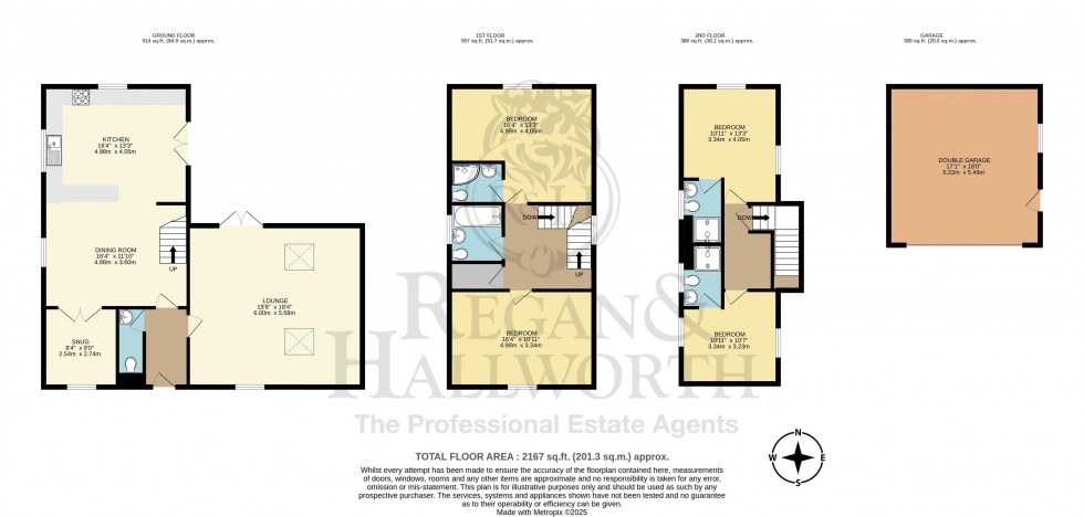 Floorplan for The Stables, Robin Hill Farm East, Standish, WN6 0PS