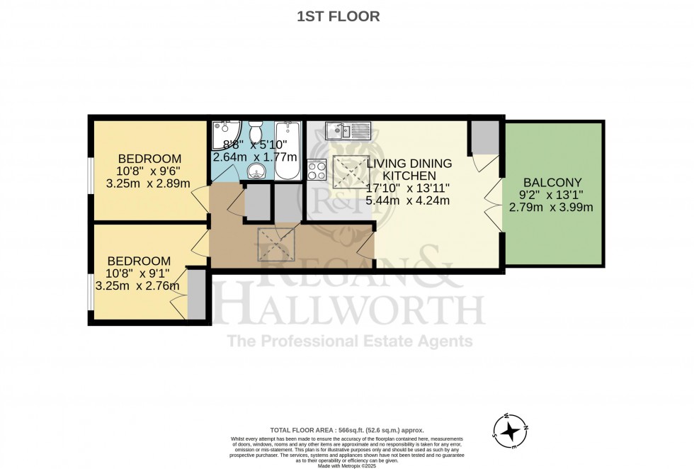 Floorplan for 482 Bolton Road, Aspull, WN2 1PX