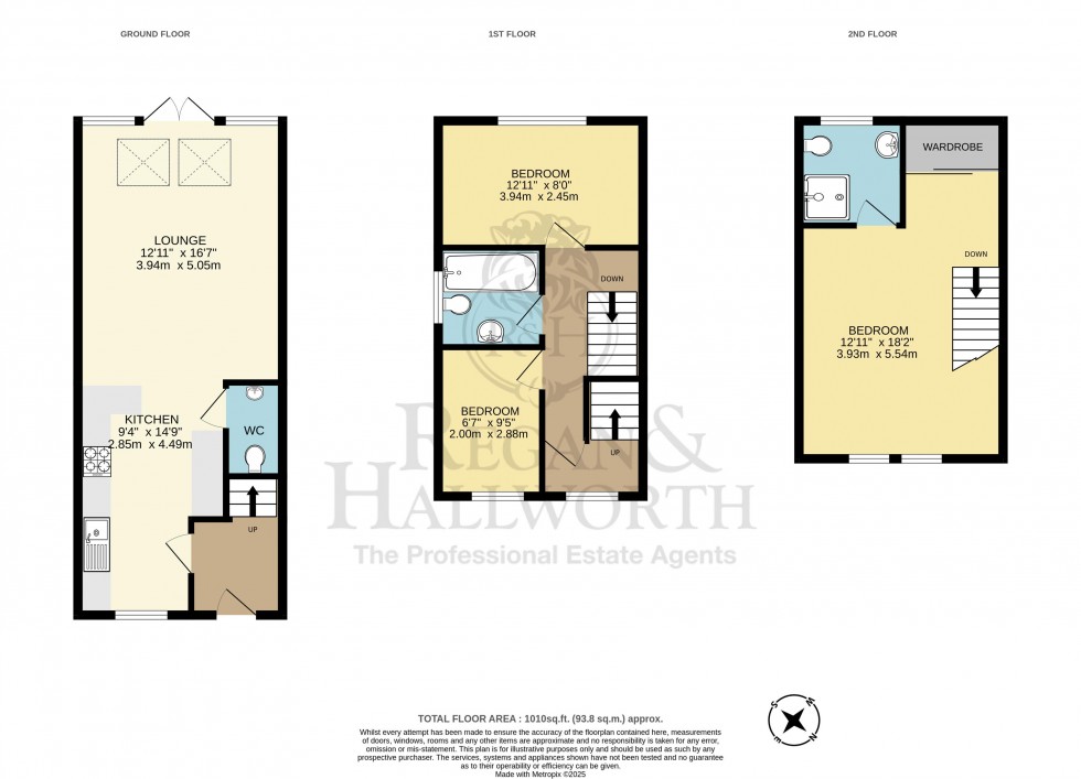 Floorplan for Bramble Close, Standish, WN6 0GS