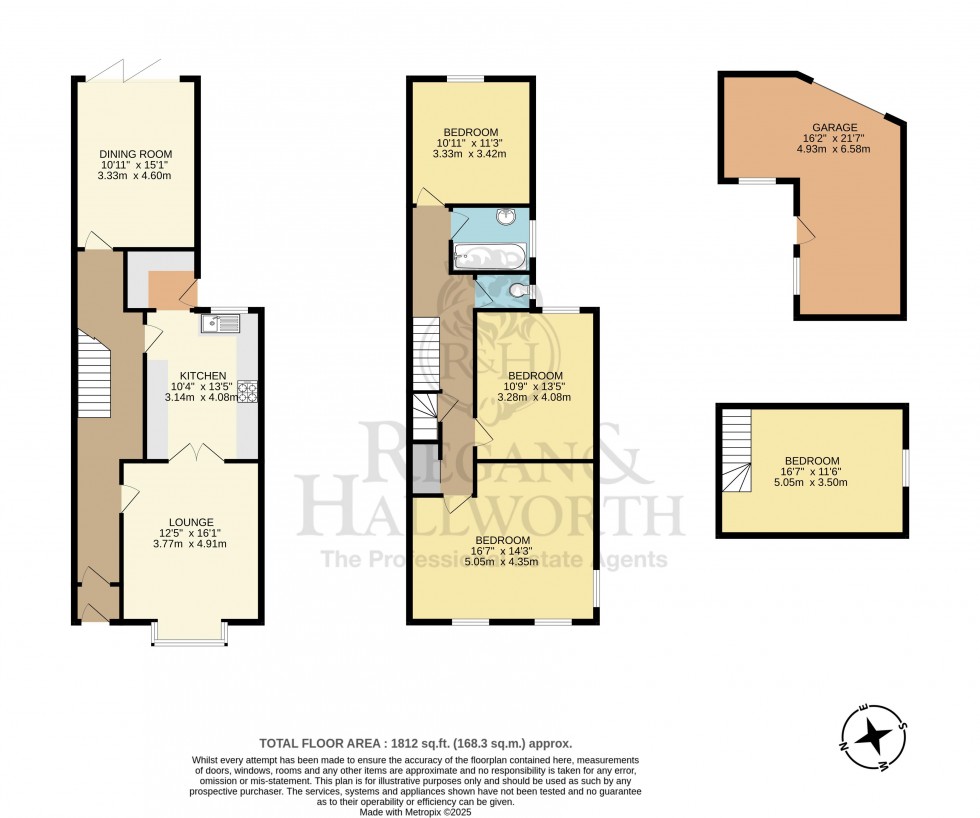 Floorplan for Eccleston Street, Swinley, WN1 2AY
