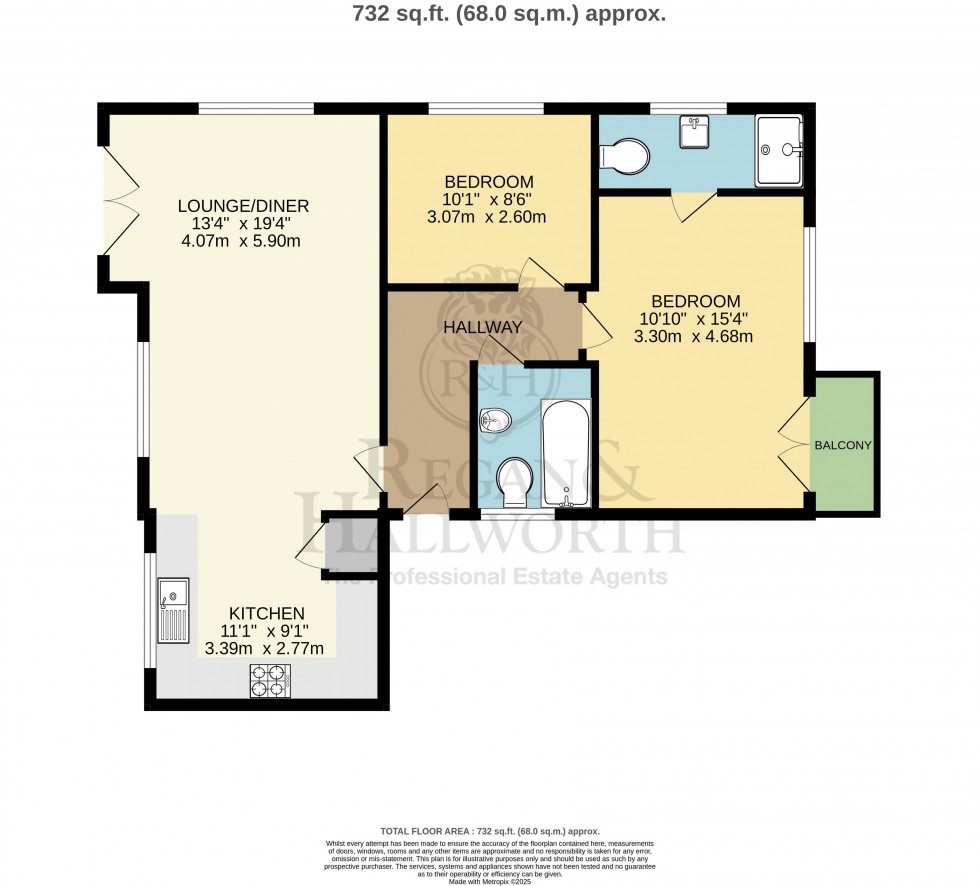 Floorplan for Gardinar Close, Standish, WN1 2UN