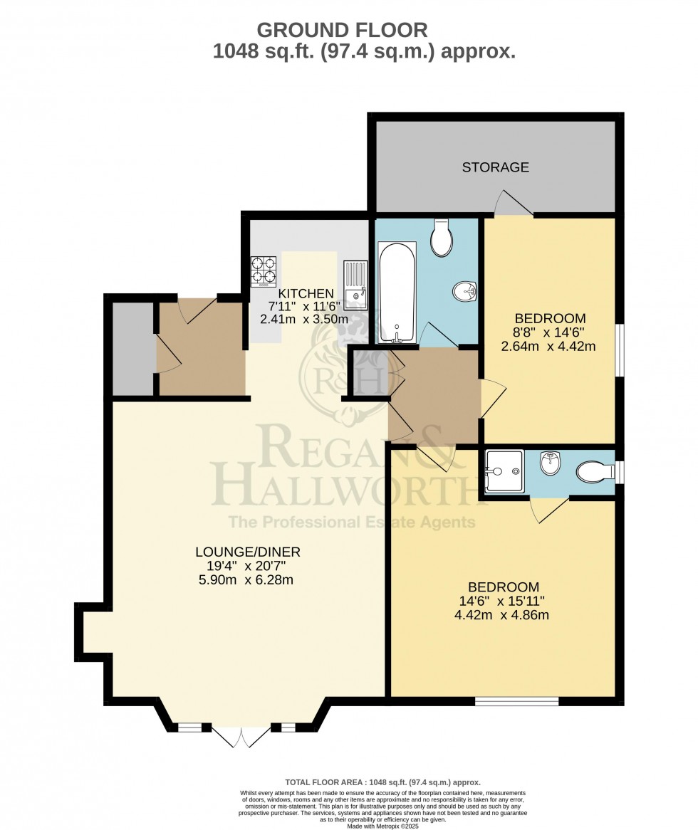 Floorplan for 229 Wigan Road, Standish, WN1 2RF