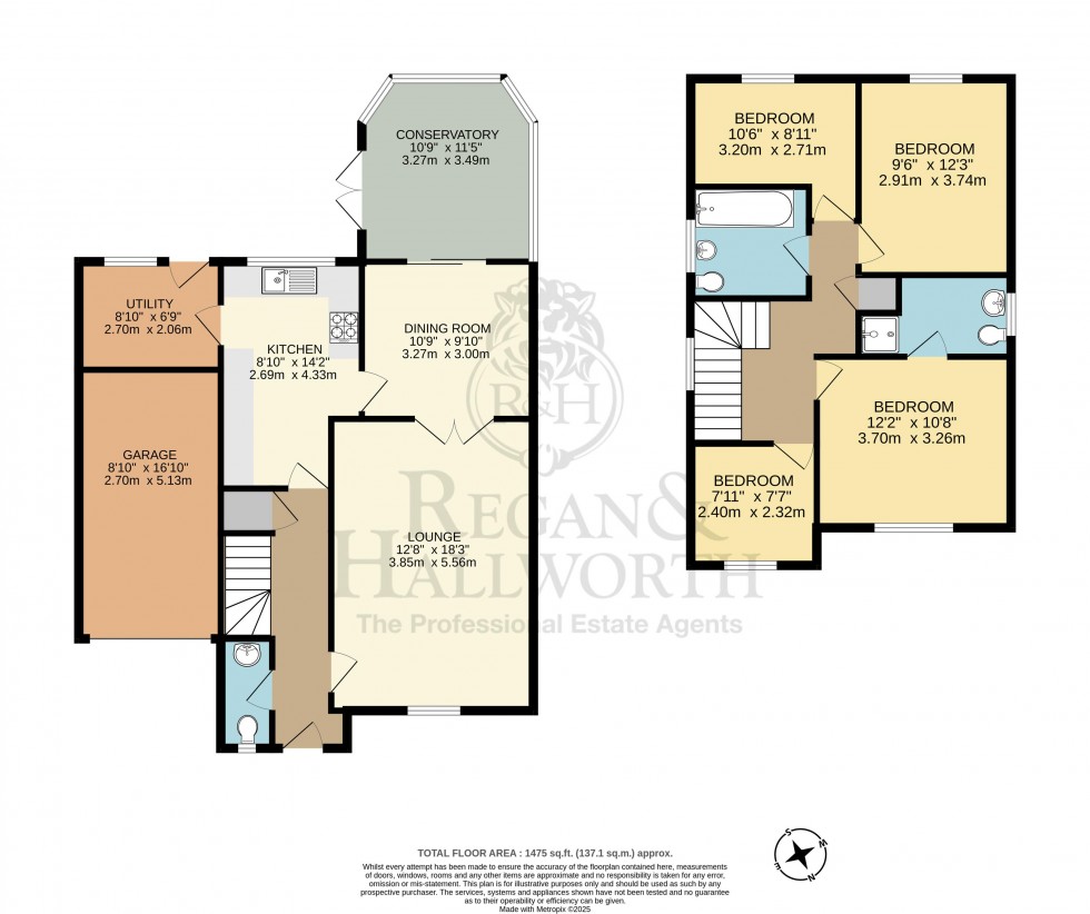 Floorplan for Bolton Road, Aspull, WN2 1QT