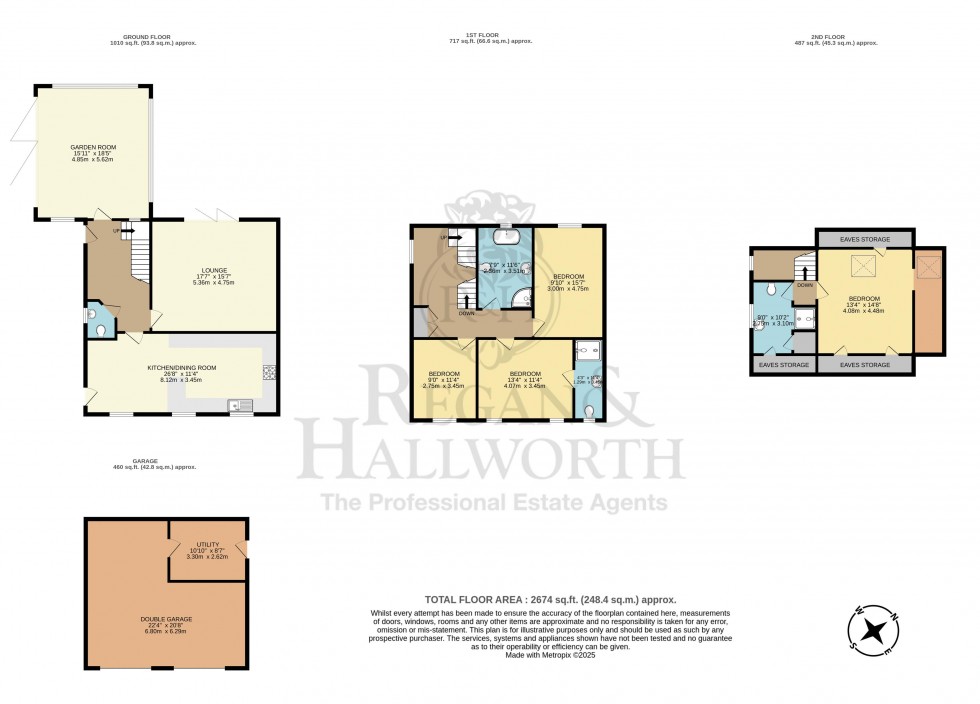 Floorplan for South Barn, Brinscall Mill Road, Heapey, PR6 8TD