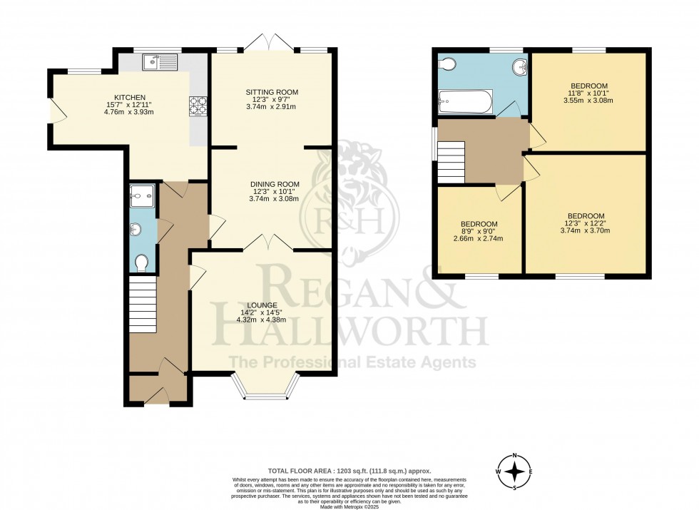 Floorplan for Leyland Green Road, Ashton-In-Makerfield, WN4 0QJ