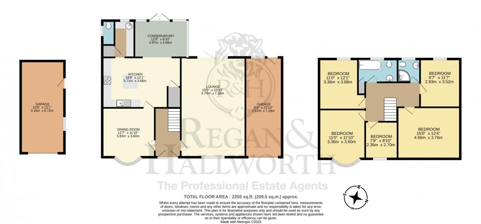 Floorplan for Willow House, Latham Lane, Orrell, WN5 0JG
