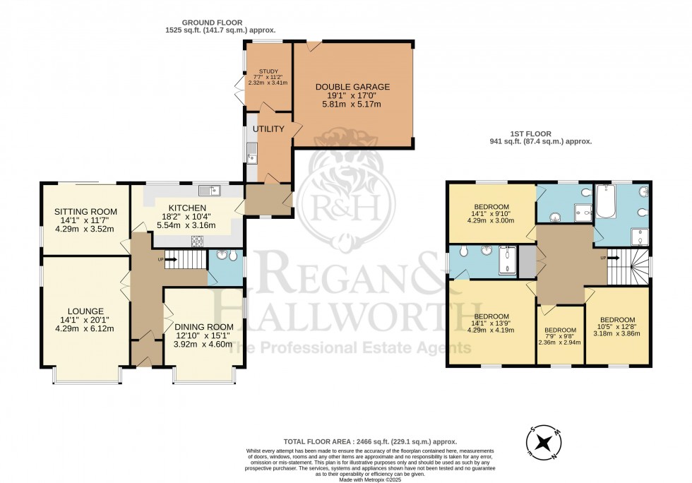 Floorplan for Cranleigh, Standish, WN6 0EU