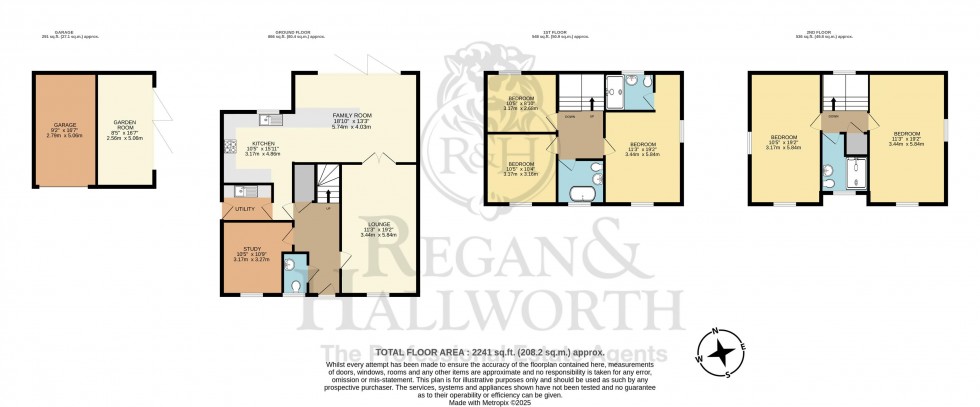 Floorplan for Bannister Court, Shevington, WN6 8GE
