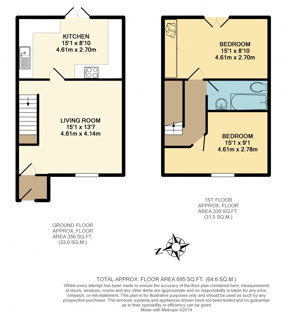 Floorplan for Gathurst Road, Orrell, WN5 0LH
