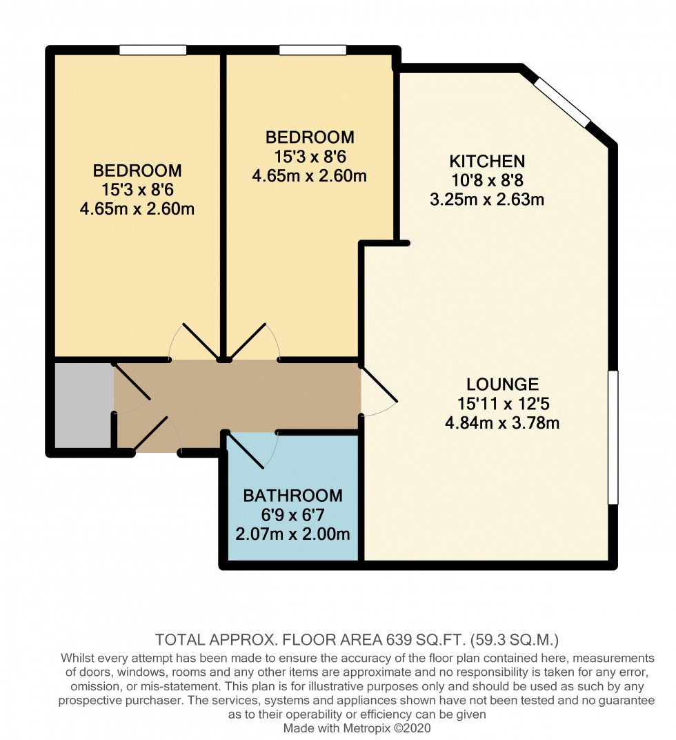 Floorplan for 155 Preston Road, Standish, WN6 0PA
