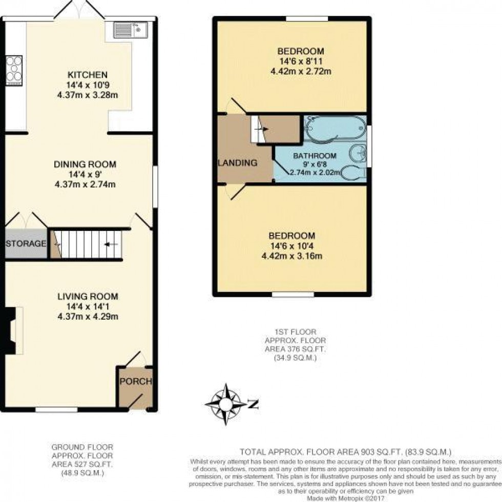 Floorplan for Ladies Lane, Hindley, WN2 2QG