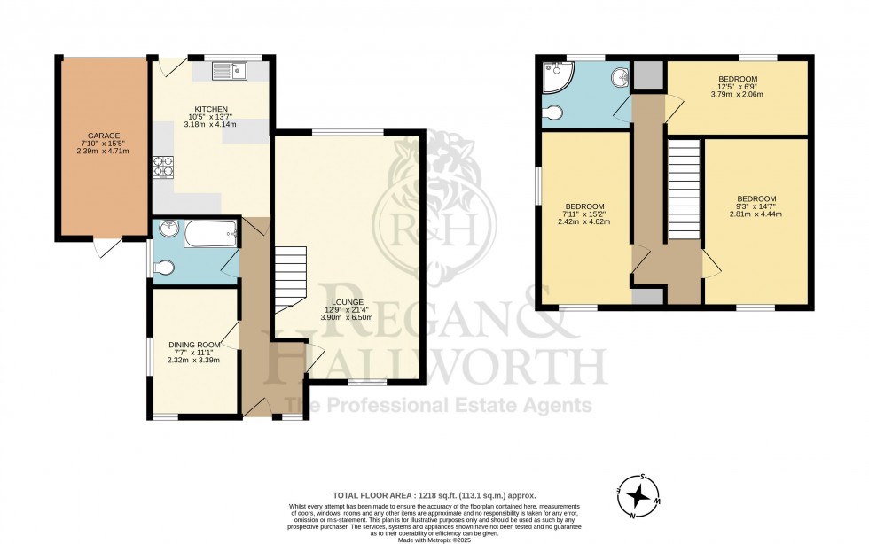 Floorplan for Dingle Avenue, Appley Bridge, WN6 9LF