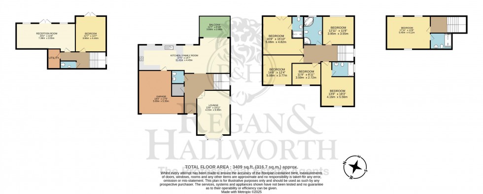 Floorplan for Brockwood View, Standish, WN1 2SW