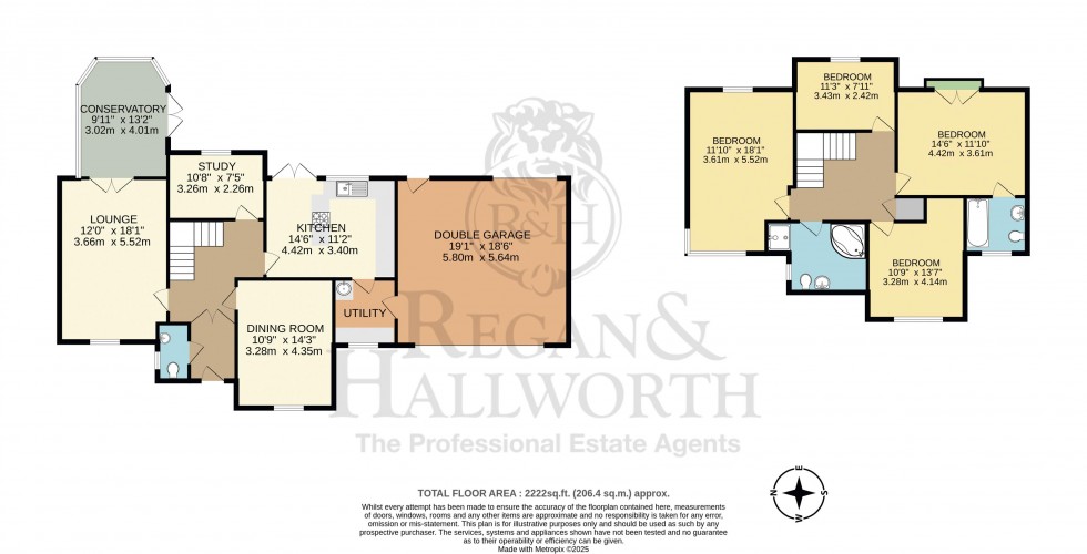 Floorplan for Dawber Delph, Appley Bridge, WN6 9LN