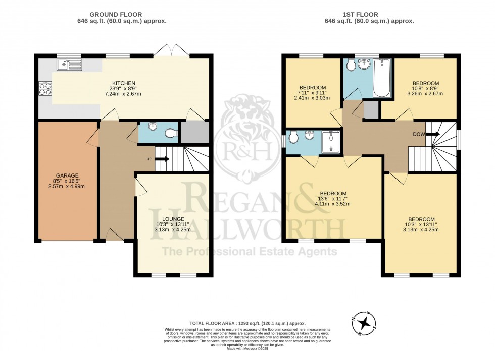 Floorplan for Sedgewick Green, Standish, WN6 0YT