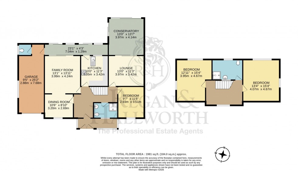 Floorplan for Smethurst Road, Billinge, WN5 7DW