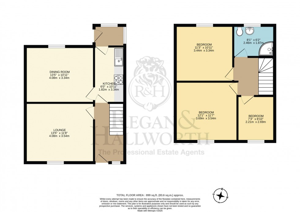 Floorplan for Chapel Street, Ince, WN3 4LB