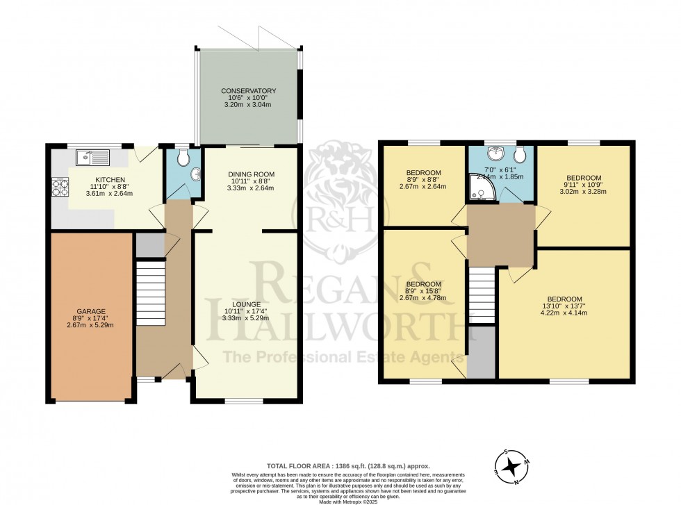Floorplan for Judeland, Chorley, PR7 1XJ