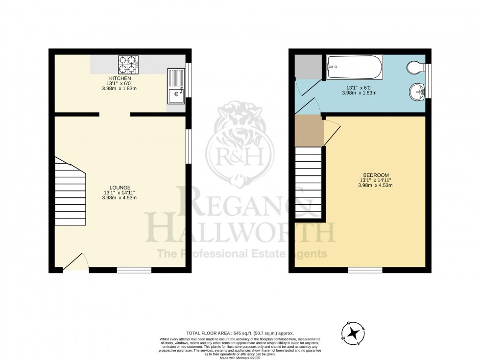 Floorplan for Graysons Close, Swinley, WN1 2AN