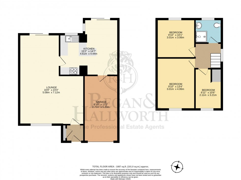 Floorplan for Rookery Avenue, Appley Bridge, WN6 9JX