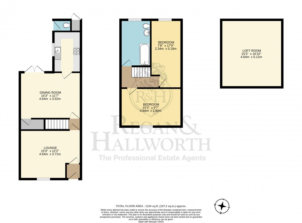 Floorplan for Preston Road, Standish, WN6 0QB