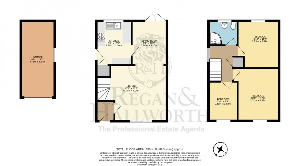Floorplan for Millbank, Appley Bridge, WN6 9LJ
