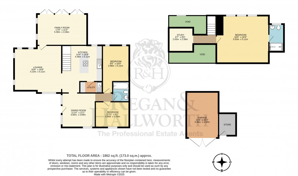 Floorplan for Gamekeepers Barn, Lees Lane, Dalton, WN8 7RE